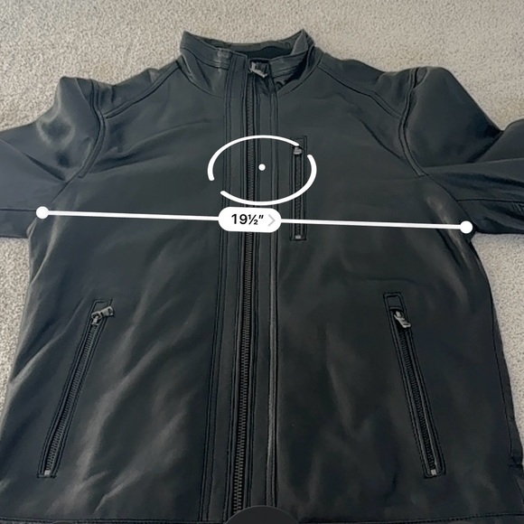 Michael Kors Leather Jacket - Men’s Small - Picture 8 of 9